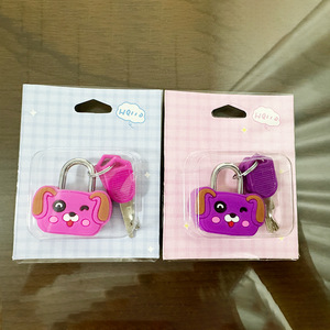 Khóa kéo kim loại hoạt hình <span class=keywords><strong>mini</strong></span>, hộp đựng đồ dùng học tập cho học sinh, khóa silicon hình búp bê nhỏ, phụ kiện khóa nhỏ - Product Image 5