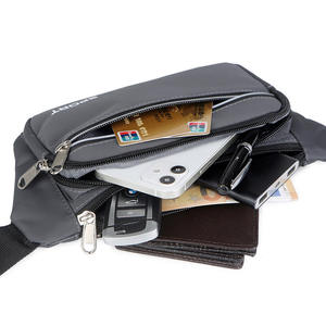 Riñonera deportiva unisex ajustable con bolsillo para teléfono celular para senderismo, ciclismo, correr y actividades al aire libre - Product Image 2