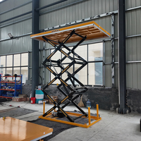 Table élévatrice à ciseaux hydraulique industrielle fixe, plusieurs tailles, plateforme de levage de marchandises 1000-4000 kg pour atelier