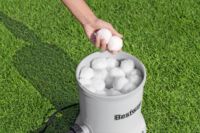 Filtre à boules en fibre pour piscine hors sol Polysphere 58870, pompe 5678 L avec filtration cellulaire portable en PP