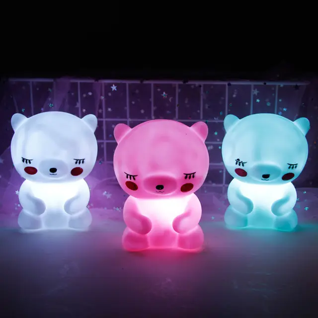 New Night light Novelty LED Lovely Lamp Light Baby Decorations NightLight Gifts Christmas Holiday Birthday Bedroom Decor Light