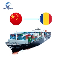 Agent maritime chinois professionnel pour LCL + livraison à porte express expédition de fret maritime vers la Roumanie Bulgarie Slovénie Grèce EAU