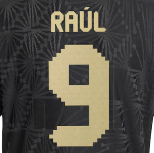 Maglia da Calcio della Nazionale Messicana 2025 Terza Divisa Nera di Raul Jimenez, Pronta per la Spedizione, Qualità Superiore - Product Image 1
