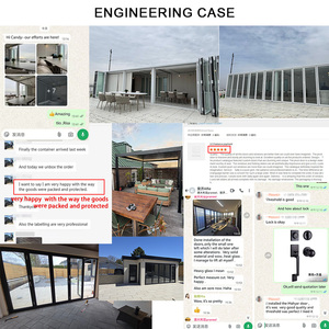 Veranda Moderna in Profili di Alluminio, Giardino d'Inverno con Tetto Retrattile Prefabbricato, Vetro Basso Emissivo a Doppio Vetro - Product Image 5