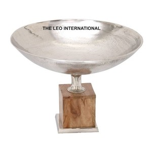 Tazón de Lujo para Mesa, Diseño Personalizado Disponible, Tazón Decorativo de Metal con Acabado Dorado para Frutos Secos - Product Image 3