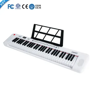 Instrumento musical 61 teclas Teclado electrónico Función de acorde sostenido Piano Música Órgano Teclado dual Entrada automática Función de suspensión