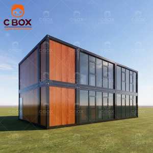 Casas Contenedor Prefabricadas de Lujo de Dos Pisos Cbox, Edificio de Villa, Hotel de Jardín, Resort, Casas Contenedor Desmontables Fabricadas - Product Image 3