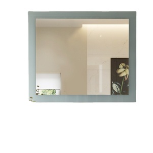 Specchio luminoso quadrato senza cornice personalizzato per il Design moderno del <span class=keywords><strong>bagno</strong></span> illuminato a parete hotel a 5 <span class=keywords><strong>stelle</strong></span> - Product Image 1