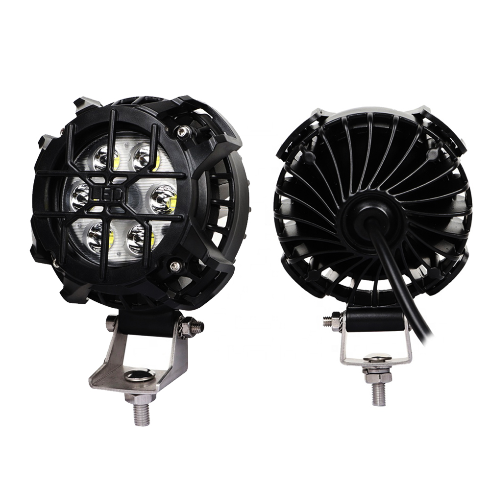 Новый оригинальный мини-фонарь для мотоцикла, двойной цвет, белый светодиод, дополнительный фонарь для мотоцикла