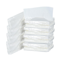 Mouchoirs blancs jetables 2 plis dans une boîte à serviettes Porte-visière de voiture Recharges de tissu pour voyage à domicile