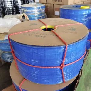 Tuyau d'irrigation en PVC haute Performance, pour l'irrigation, couche plate, évacuation de l'eau et de l'huile, robuste, 20 pièces