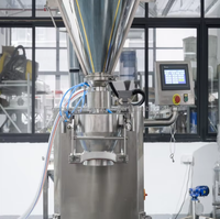 Équipement de pesage semi-automatique industriel à haute précision pour le remplissage de poudre par vis sans fin, destiné aux machines d'emballage de café et de poudres sèches