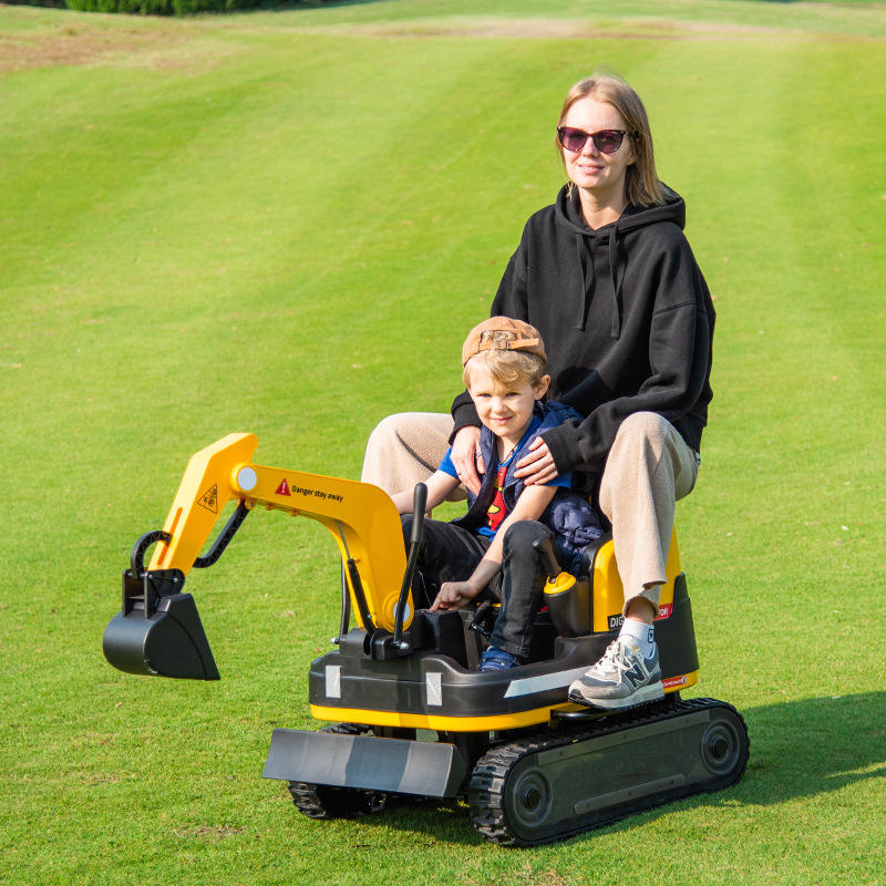 Batterie jaune haute performance 24V 10A avec prise en cuir.