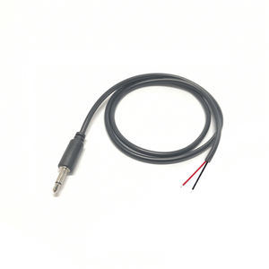 Kabel Pengganti 3.5mm Male Plug ke Ujung Terbuka Tanpa Pelindung TS <span class=keywords><strong>2</strong></span> Pole Mono 1/8 3.5mm - Product Image 5