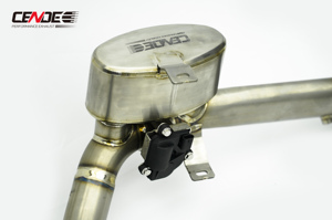 Scarico Moto in Lega di Titanio Modificato con Valvola Elettronica e Silenziatore per <span class=keywords><strong>Triumph</strong></span> <span class=keywords><strong>TIGER</strong></span> 1200 2022-2025 - Product Image 5