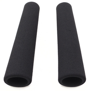 Poignées de guidon en mousse, diamètre intérieur 22,2 mm, noires, pour VTT - Product Image 1