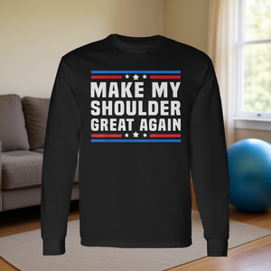 Maglietta a maniche lunghe per il recupero post-operatorio: Rendi nuovamente splendida la mia spalla - Product Image 2