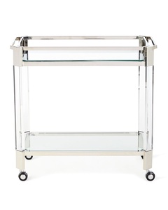 <strong>Bar</strong> Cart Hot Sale Custom Clear Acrylic Eco-friendly Kitchen Furniture Dining Room Furniture Modern Hotel Furniture Hotel <strong>Trolley</strong> - Product Image 2