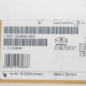 6es7193-6bp00-wbr0ba1 1 ชิ้น ชุดฐาน Simatic ET 200SP รุ่นใหม่ 6es7 193-6bp00-0ba1 ของแท้ใหม่ พร้อมส่ง ระบบอัตโนมัติสำหรับอุตสาหกรรม - Product Image 1