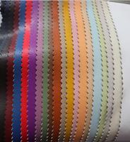 Tissu en cuir PU Protein Metal Wire Tinsel Cloison Faux Jacket Clothing