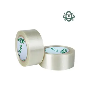 Free Sample Packing Wrapping Glass Fiber tape Reinforced packaging tape Polypropylene filament tape