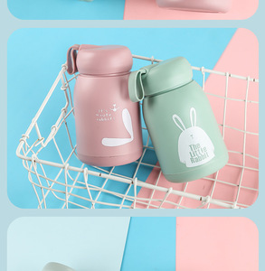 Toptan baskı logosu çift katmanlı termal kupa hediye su şişesi cam bardak Logo ile - Product Image 5