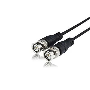 BNC macho a macho Q9 jersey de video vigilancia cable 75-3-5 coaxial grabadora de video cable de extensión BNC cable