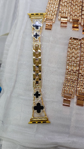 Bracelets de montre intelligente en acier inoxydable pour femmes, aspect élégant, universels, 22-49 mm, <span class=keywords><strong>bracelet</strong></span> en métal pour <span class=keywords><strong>Apple</strong></span> <span class=keywords><strong>Watch</strong></span> Series 10 8 Ultra 7 6 5 <span class=keywords><strong>4</strong></span> - Product Image 6