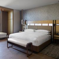 Ensemble de meubles de chambre d'hôtel personnalisé, lit double, mobilier de chambre d'hôtel, ensembles de meubles de luxe pour hôtel