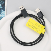 Câble USB d'alimentation auxiliaire CarPlay HONGXING pour voiture, avec fonction de réinitialisation automatique intelligente, en cuivre sans oxygène, pour imprimante et caméra
