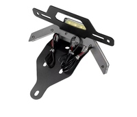 Support de plaque d'immatriculation HYD CFMOTO Tail Tidy pour 450NK 450SR 300SR, éliminateur de garde-boue en aluminium, modèle SWT-CF450-TT01, clignotant LED 12V