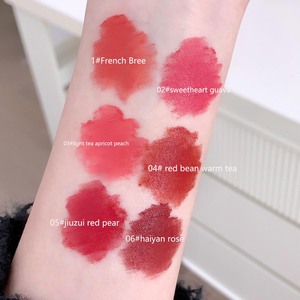 Soft Fog Velvet Lip Mud Matte Lip Glaze n'est pas facile à estomper et à montrer le rouge à lèvres blanc d'automne et d'hiver pour étudiants - Product Image 4