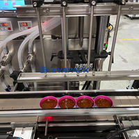 Machine de remplissage d'huile à pompe magnétique automatique à quatre têtes, électrique, pour huile d'olive, directement de l'usine