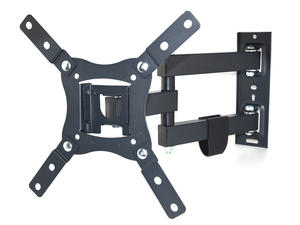 Support de montage universel pivotant pour téléviseurs noirs de 32 à 43 pouces <span class=keywords><strong>avec</strong></span> capacité de charge de 23 kg, acier laminé à froid, VESA 200x200 - Product Image 1