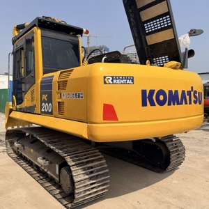 รถขุดตีนตะขาบ Komatsu PC200 มือสองจากญี่ปุ่น ขนาด 20 ตัน รุ่นปี 2023 เครื่องยนต์ได้รับการรับรองมาตรฐาน EPA/CE สำหรับงานก่อสร้าง - Product Image 5