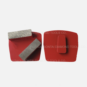 Segment <span class=keywords><strong>de</strong></span> meulage diamant BTD Redi Lock pour sol en béton Terrazzo outil <span class=keywords><strong>de</strong></span> liaison métallique diamant pour la préparation <span class=keywords><strong>de</strong></span> Surface - Product Image 1
