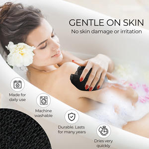<b>African</b> Mesh <b>Sponge</b> Exfoliating Bath Towel Long <b>Sponge</b> Body Exfoliating Soap Shower Bath Accessories Bath Balls Bath Scrubs - Product Image 2