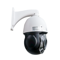 Caméra dôme PTZ de surveillance 5MP à vitesse moyenne de 4,5 pouces avec zoom optique 20x, compatible avec les enregistreurs HIK NVR et les caméras PoE