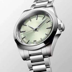 Montres-bracelets de luxe pour femmes, <span class=keywords><strong>montre</strong></span> mécanique automatique entièrement en acier inoxydable personnalisée, <span class=keywords><strong>cadran</strong></span> à aiguilles de haute qualité pour femmes - Product Image 2