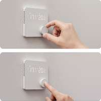 Termostato Inteligente WiFi BEOK TGM40 con Perilla Giratoria, Pantalla LED y Control Programable Semanal