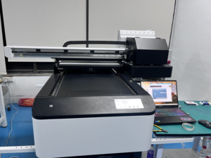 2025 mới 6090 UV phẳng máy in i3200 đầu in tipografo ID thẻ 3D máy Máy Máy quét phun trực quan vị trí UV phẳng mực in - Product Image 5