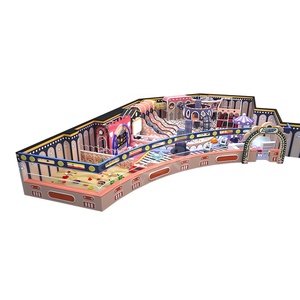 Aire de jeux souple pour enfants sur le thème du pays des rêves, personnalisée, grande scène commerciale - Product Image 1