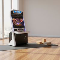 Borne d'arcade de jeu vidéo rétro de combat de rue à monnayeur, machine de boxe verticale à vendre