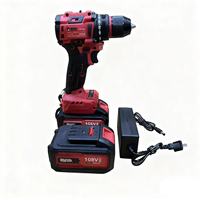 Kit de perceuse sans fil mini 18v20V de haute qualité, mandrin sans clé, moteur sans balais, batterie lithium-ion 2.0AH, couple de 60N.m