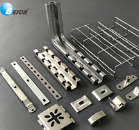 BESCA Galvanized Steel Wire Mesh Cable Tray Pemasangan Mudah Bersertifikasi UL/CE Ideal untuk Pengkabelan Pusat Data Ukuran Dapat Disesuaikan