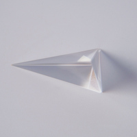 Guide de Lumière Conique Optique en Quartz Prisme Solaire