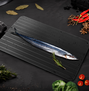 Bandeja de Descongelación para Carne Congelada, Bandeja de Aluminio No Eléctrica para <span class=keywords><strong>Descongelar</strong></span> Carne de Res, <span class=keywords><strong>Pollo</strong></span>, Pescado, Cerdo y Carne Picada - Product Image 3