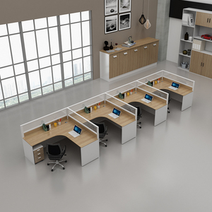 Atacado Modular Workstations Staff Business Mesas Móveis Home Office Escola Uso - Product Image 6