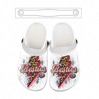 Sabots d'été pour femme, vente chaude, respirants, en EVA et PVC, imprimés, antidérapants, imperméables, motif lapin, vente en gros