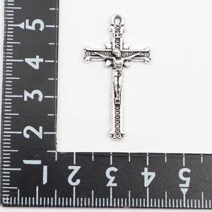 1,4 pulgadas católico INRI <span class=keywords><strong>Rosario</strong></span> <span class=keywords><strong>crucifijo</strong></span> Cruz religiosa cristiana aleación joyería <span class=keywords><strong>para</strong></span> regalo - Product Image 4
